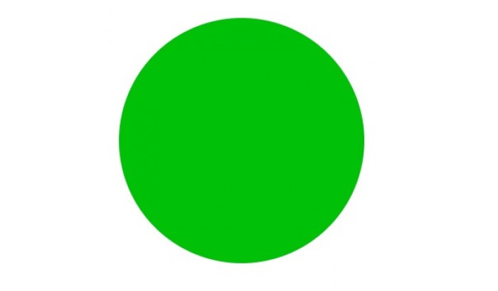 Фетр жесткий, Корея, цвет 866-Ярко-зеленый