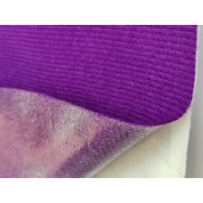 Велкроткань на клеевой основе, фиолетовая, Корея