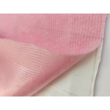 Велкроткань на клеевой основе, розовая, Корея