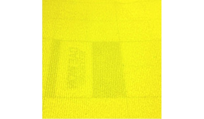 Велкроткань на клеевой основе, желтая,  Корея