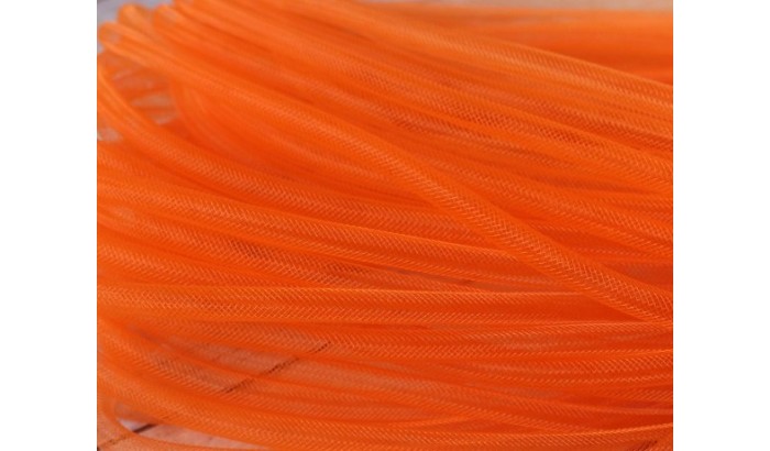 Шнур сетка нейлоновая, оранжевая