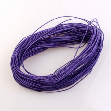Эластичная резинка 1 мм, фиолетовая, 1 метр